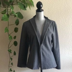 Jil Sander Grey Cashmere Blazer Jacket Size 40